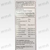 MeridLife Total flora Dietary Supplement Silver Yogurt Flavor 2g box of 15 Sachets