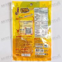 Taro roll fish snack spicy flavour