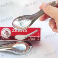 Zebra Thailand Stainless Steel Spoon small size 1 dozen