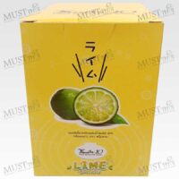 FruiTen chewy jelly with fruit juice Lime Flavor 25g box of 12