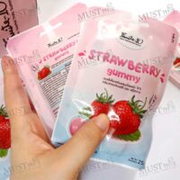 FruiTen chewy jelly with fruit juice Strawberry Flavor 25g