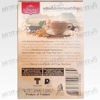Ranong Instant Ginger with Finger Root Drink Original Flavour 4 Sachets