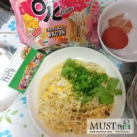 Mama Oriental Kitchen Dried Instant Noodles Carbonara Bacon 85g