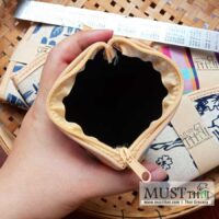 Local style coin pouch made in Thailand.