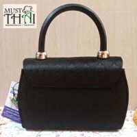 Thai style hand-woven bags black color