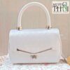 Thai style hand-woven bags white color