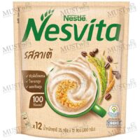 NESVITA Instant Cereal Beverage Latte Coffee Flavor