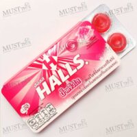 HALLSIcy Candies Strawberry Syrup and Menthol Flavor