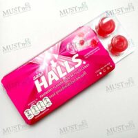 HALLS Raspberry Flavored Center-filled Candy Blister Pack