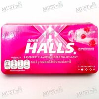 HALLS Raspberry Flavored Center-filled Candy Blister Pack