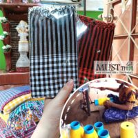 Thai Loincloth Cotton Multi-Color Scarf Shawl Unisex 175×40 cm Gift & Souvenir from Thailand