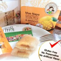 Mae Napa Steamed Sticky Rice with Coconut Cream 80g box of 6