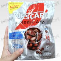 NESCAFE Instant Americano Zero Sugar Coffee Blended with Finely Ground Roasted Coffee 27-sachets