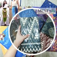 Thai Sarong in a printed sarong and floral pattern