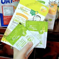 Organic Sprouted Brown Rice with Banana and Spinach