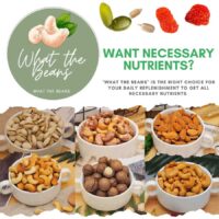 WHAT the BEANS brand is the right choice for your daily replenishment to get all necessary nutrients.