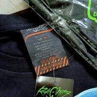ROCK CHANG, T-shirt glow in the dark. Patented design.