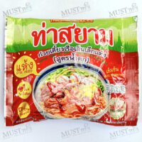 Thasiam Instant Dried Rice Stick Noodles with Spicy Sauce 120g