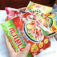 Thasiam Instant Dried Rice Stick Noodles with Spicy Sauce 120g