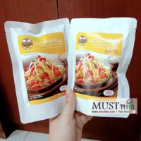WANALEE dried vegetables and seasoning powder ดนพ Som tam spicy papaya salad