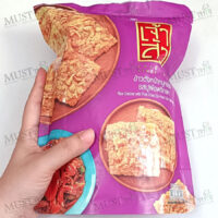 Chao Sua Rice Cracker with Pork Floss Stir-Fried Crab Chili Paste Flavor