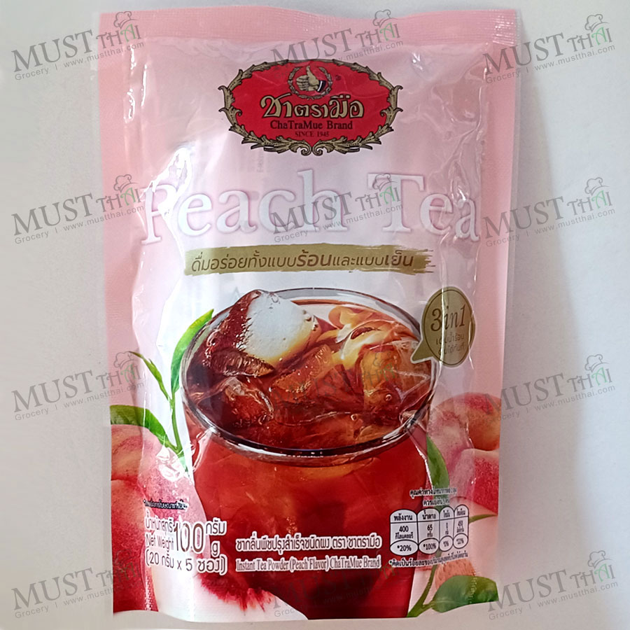 ChaTraMue Instant Peach Tea 5 sachets ChaTraMue Instant Peach Tea 5 sachets