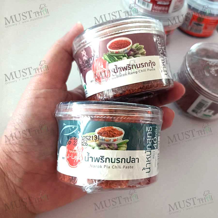 J-Lek Narok Chili Paste -g-Thai-02 J-Lek Narok Chili Paste