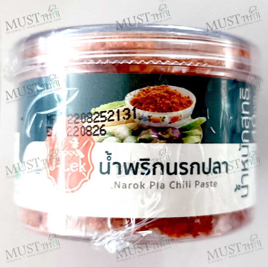 J-Lek Narok Pla Chili Paste 40 g J-Lek Narok Pla Chili Paste 40 g