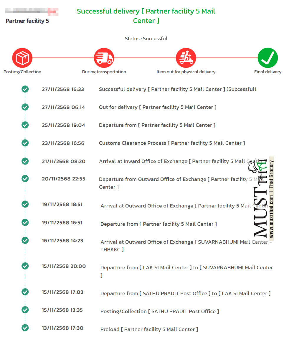 Partner facility 5 Mail Center