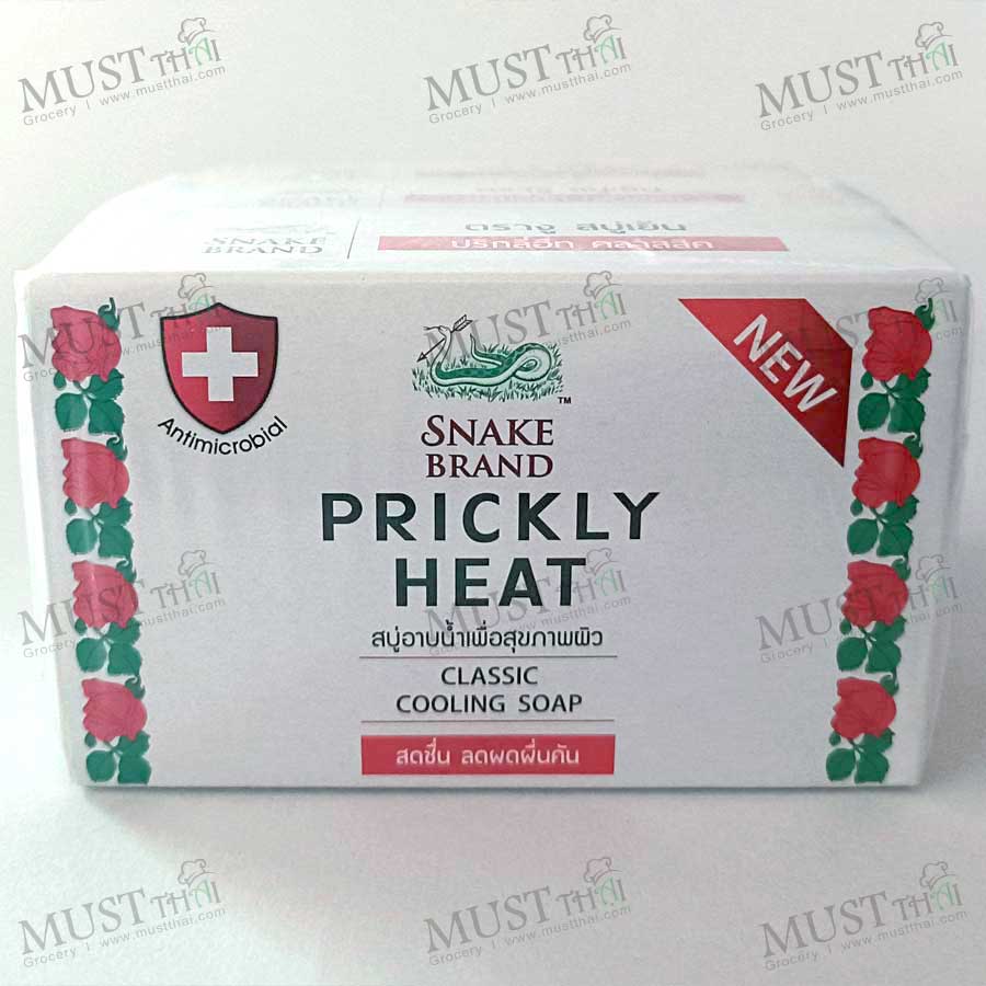 Snake Brand Prickly Heat Classic Cooling Bar Soap Snake Brand Prickly Heat Classic Cooling Bar Soap