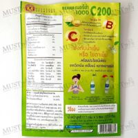 Naturegift Berna 1000 C200 Lemon Flavor 5 Sachets