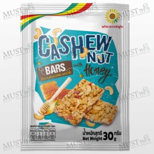 Flower Food Cashew Nuts bar with Honey 30g