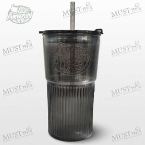 Café Amazon Crystal Tumbler (22 oz) colors: Charcoal
