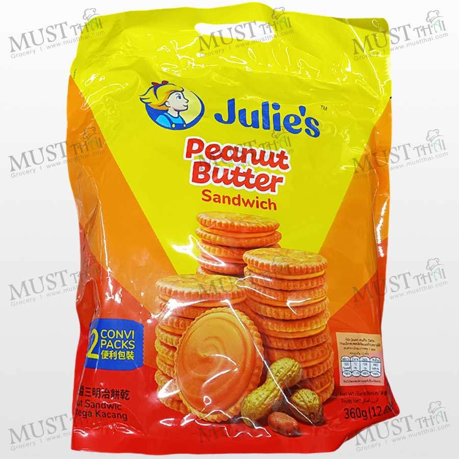 Julie's Sandwich Cookies Peanut Butter Julie's Sandwich Cookies Peanut Butter