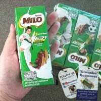 MILO Activ-Go UHT Milk Chocolate Malt Flavor 160ml x 48