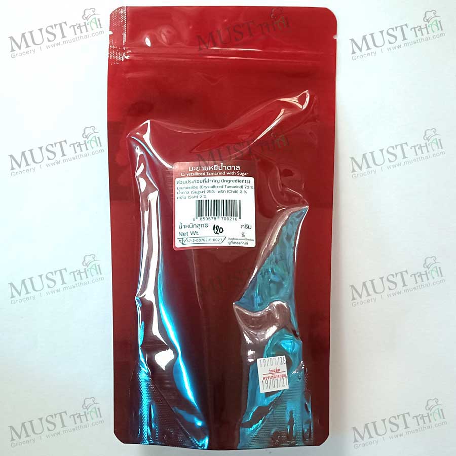 Crystallized Tamarind with Sugar 120g Crystallized Tamarind with Sugar 120g