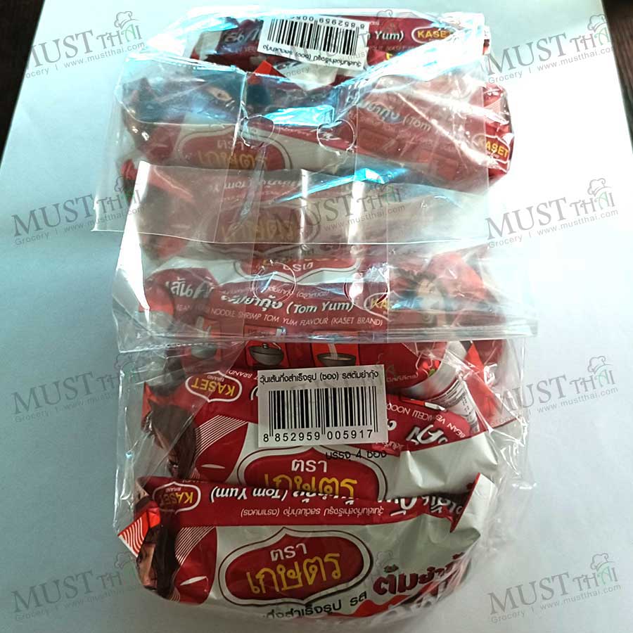 Kaset Instant Bean Vermicelli Tom Yum Flavor 42g Kaset Instant Bean Vermicelli Tom Yum Flavor 42g